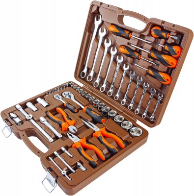 Ombra OMT55S Набор инструмента универсальный 1/4", 1/2"DR, 55 предметов OMT55S