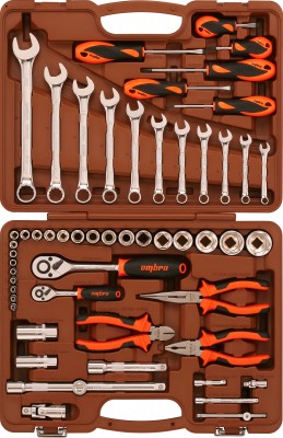 Ombra OMT55S Набор инструмента универсальный 1/4", 1/2"DR, 55 предметов OMT55S