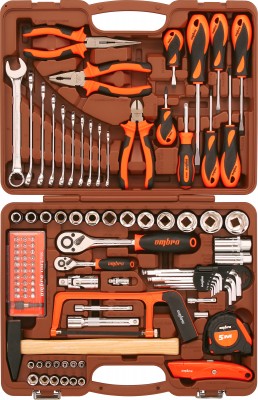 Ombra OMT101S Набор инструмента универсальный 1/4", 1/2"DR, 101 предмет OMT101S