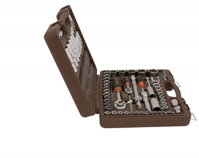 Ombra OMT108S Набор инструмента универсальный 1/4", 3/8", и 1/2"DR, 108 предметов OMT108S