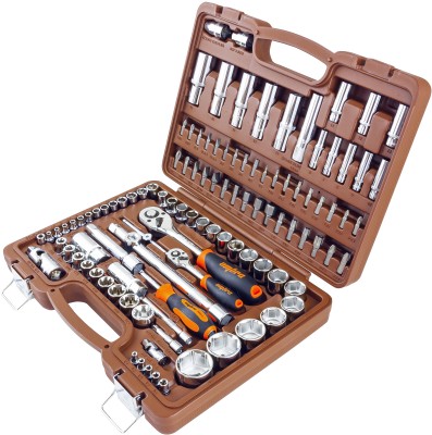 Ombra OMT108S Набор инструмента универсальный 1/4", 3/8", и 1/2"DR, 108 предметов OMT108S