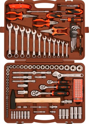 Ombra OMT131S (OMT131S18) Набор инструмента универсальный 1/4", 3/8" и 1/2"DR, 131 предмет OMT131S