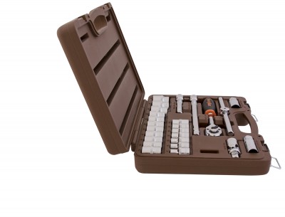 Ombra 911225 Набор головок торцевых с аксессуарами 1/2"DR, 8-32 мм, 25 предметов 911225