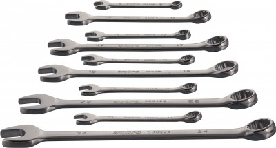 Ombra OMT10S Набор ключей гаечных комбинированных в сумке, 8-24 мм, 10 предметов OMT10S