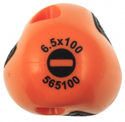 Ombra 565100 Отвертка стержневая шлицевая BASIC, SL6.5х100 мм 565100