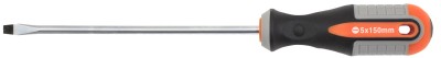 Ombra 750515 Отвертка стержневая шлицевая ROUND GRIP, SL5x150 мм 750515