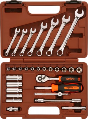 Ombra OMT30S Набор инструмента 1/4"DR, 30 предметов OMT30S
