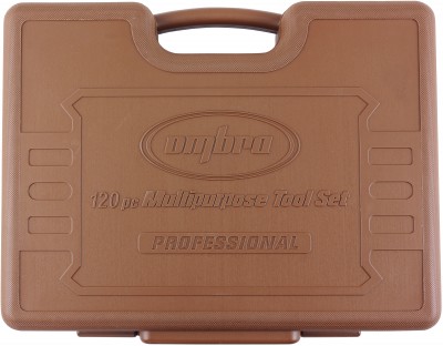 Ombra 911120 Специальный набор инструмента, торцевые головки 1/4", 3/8", 1/2"DR, 4-32 мм и SAE 5/32"--1-1/4", ударные торцевые головки 1/2"DR, 17-23 мм, 120 предметов 911120