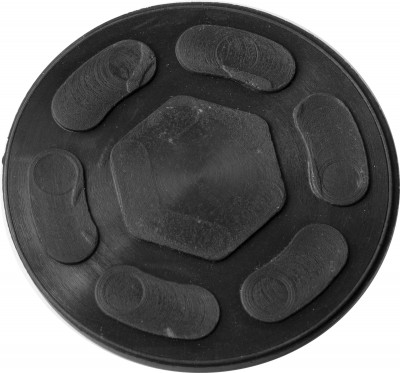 Ombra OHT1045 Опора резиновая для подкатных домкратов, D-97 мм, Н-11 мм OHT1045