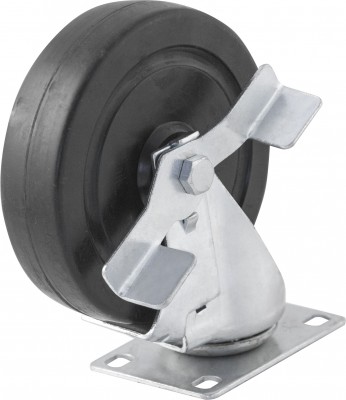 Ombra OTT47-RW Колесо D-125мм поворотное с тормозом для тележки OMBRA OTT47-RW