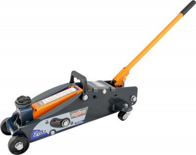Ombra OHT225C Домкрат подкатной 2.5 т. с фиксатором в кейсе, 140-387 мм OHT225C