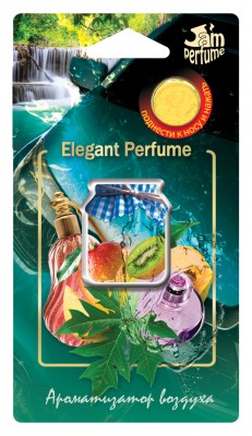  J-11 Ароматизатор мембранный подвесной серии "Jam Perfume" Elegant Perfume J-11