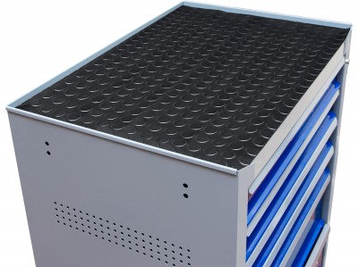 Thorvik TTC64R Накладка на столешницу инструментальной тележки, резино-полимерная, универсальная, 675х455х3 мм TTC64R