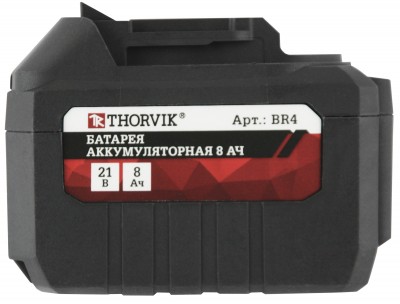 Thorvik BR4 Батарея аккумуляторная 8 Ач, для BBIW342400, BBIW012400 BR4