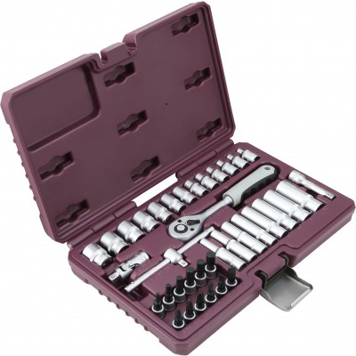 Thorvik TS038 Набор инструмента 1/4"DR, 38 предметов TS038