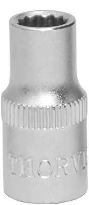  S11S12080 Головка торцевая 12-гранная 1/4"DR, 8 мм S11S12080