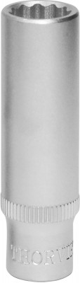  S11S22120 Головка торцевая глубокая 12-гранная 1/4"DR, 12 мм S11S22120