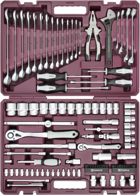  TS101 Набор инструмента универсальный 1/4", 1/2"DR, 101 предмет TS101