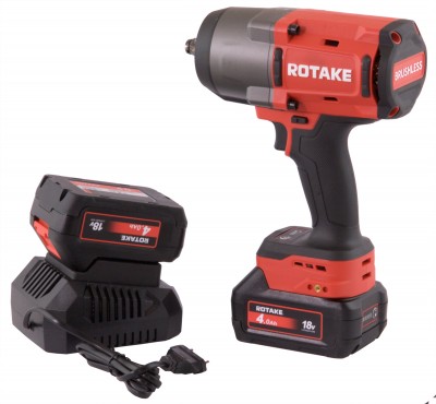 Rotake 8813 (T3-40D) Гайковерт ударный аккумуляторный бесщёточный 1/2"DR, 18В, 1880 Нм 8813