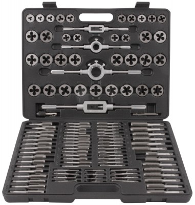 Thorvik MTDS110 Набор метчиков и плашек, 110 предметов MTDS110