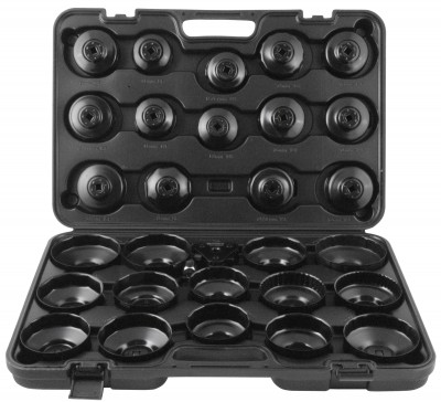 Thorvik AOFWS30 Набор съемников масляных фильтров 65-108 мм, 30 предметов AOFWS30