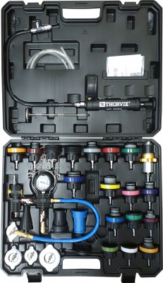 Thorvik RPTS33 Набор для проверки герметичности системы охлаждения, 33 предмета RPTS33