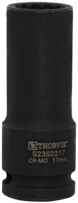 Thorvik S23S2221 Головка торцевая ударная глубокая 12-гранная 1/2"DR, 21 мм S23S2221