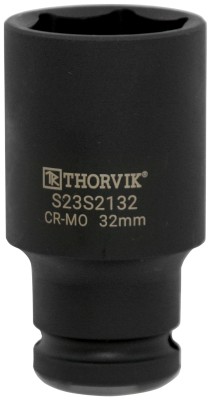 Thorvik S23S2132 Головка торцевая ударная глубокая 1/2"DR, 32 мм S23S2132
