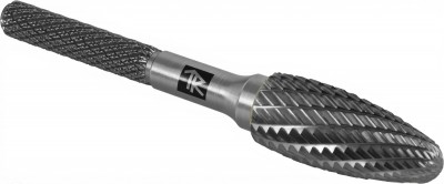 Thorvik TRRBH10250670-2  Борфреза твердосплавная пламевидная, тип H, 10 мм, двойная насечка, в боксе TRRBH10250670-2