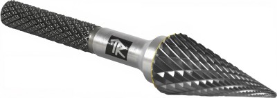 Thorvik TRRBM10200665-2  Борфреза твердосплавная коническая, тип M, 10 мм, двойная насечка, в боксе TRRBM10200665-2