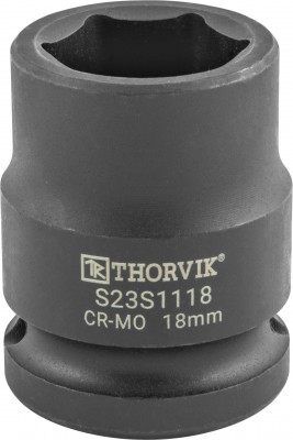 Thorvik S23S1118 Головка торцевая ударная 1/2"DR, 18 мм S23S1118