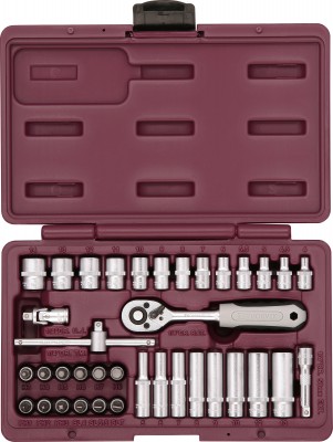 Thorvik UTS0038 Набор инструмента 1/4"DR, 38 предметов UTS0038