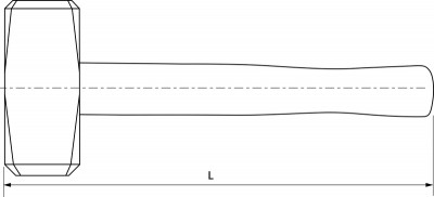 Thorvik SLSHW8 Кувалда с деревянной рукояткой 8 кг SLSHW8