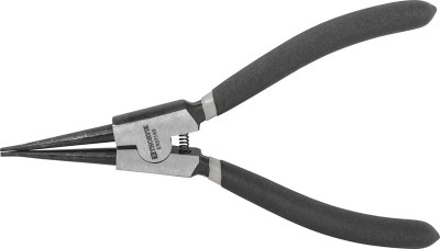 Thorvik ERSP180 Щипцы прямые для стопорных колец с ПВХ рукоятками, разжим, 180 мм, 10-40 мм ERSP180