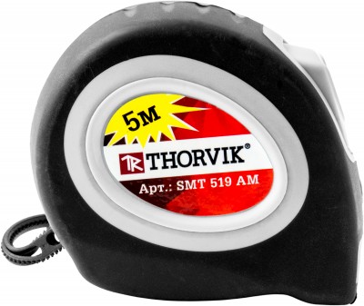  SMT519AM Рулетка с магнитным захватом и автостопом, в обрезиненном корпусе, 5 м SMT519AM