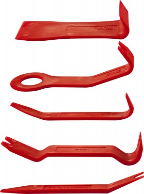 Thorvik AURTS5 Набор приспособлений для демонтажа декоративных панелей салона автомобиля, 5 предметов AURTS5