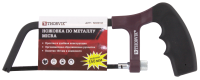 Thorvik MHS151 Ножовка по металлу MIСRA, 150 мм MHS151