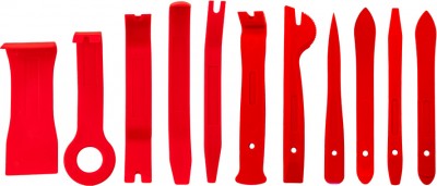 Thorvik AURTS11 Набор приспособлений для демонтажа декоративных панелей салона автомобиля, 11 предметов AURTS11