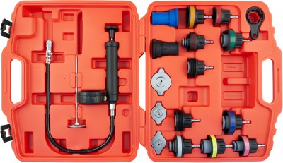 Thorvik RPTS18 Набор для тестирования герметичности системы охлаждения, 18 предметов RPTS18
