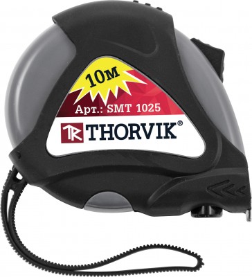 Thorvik SMT1025 Рулетка в обрезиненном корпусе, 10 м SMT1025