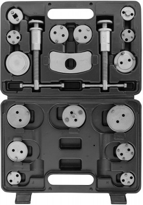 Thorvik ACPTK18 Приспособление для возврата поршней дисковых тормозных механизмов в наборе, 18 предметов ACPTK18