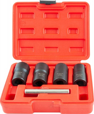 Thorvik BESS125 Набор головок для поврежденного крепежа 1/2" DR, 17-22мм, 5 предметов BESS125