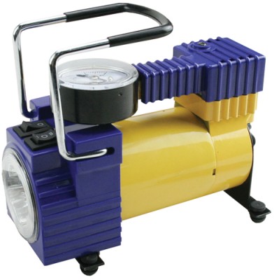 Zeus ZAC201 Компрессор автомобильный с фонарем 120Вт ZAC201